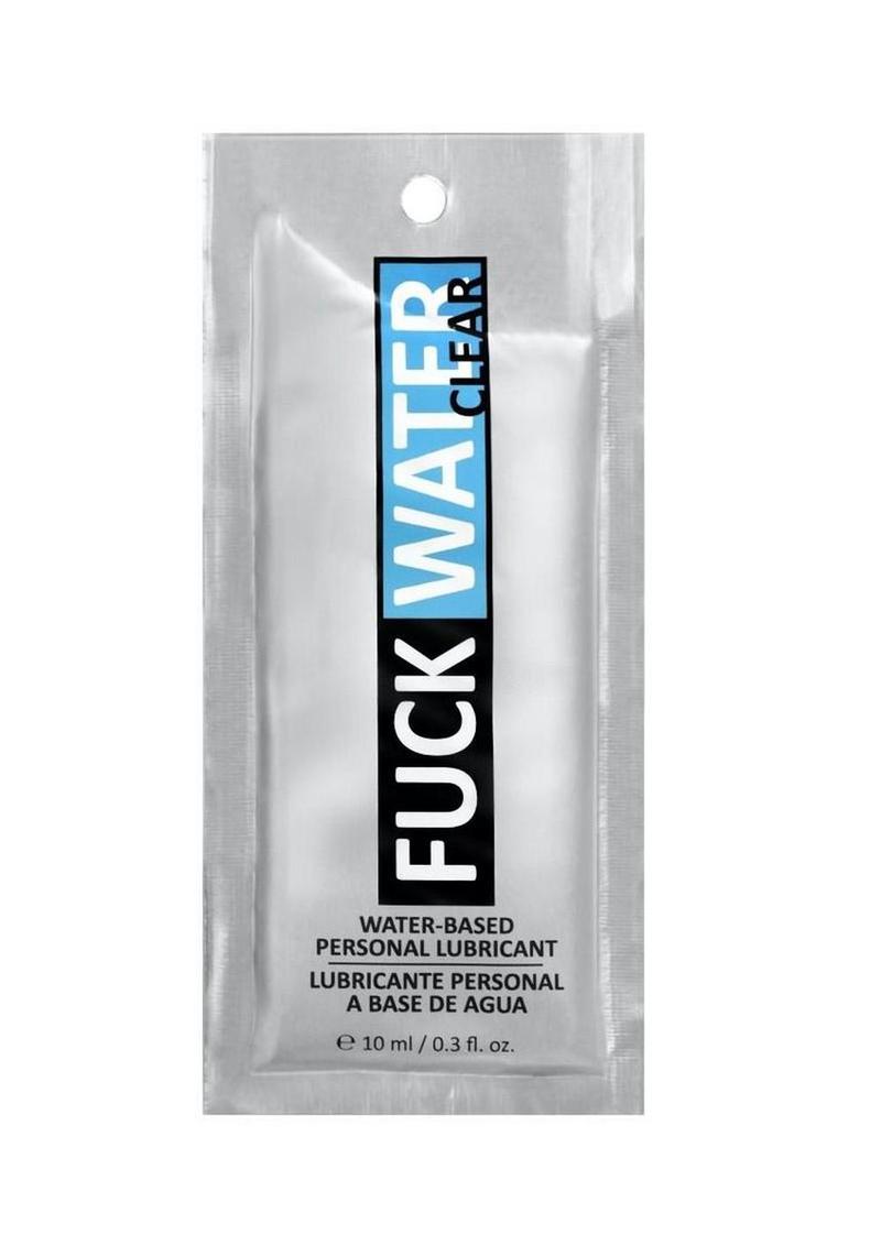 Fuck Water Clear H2o Lubricant Foil