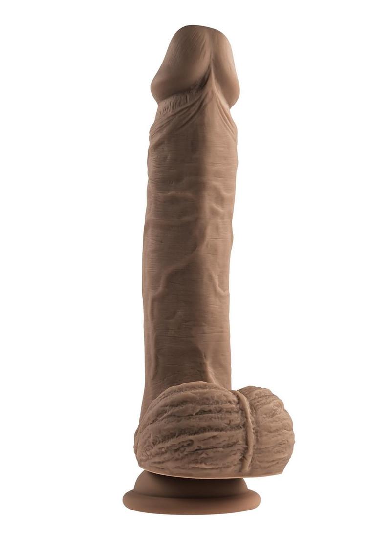 Full Monty Silicone Rechargeable Realistic Dildo with Remote