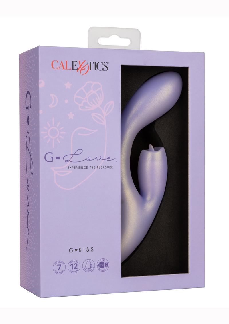 G-Love G-Kiss Silicone Rechargeable Dual Stimulating Massager