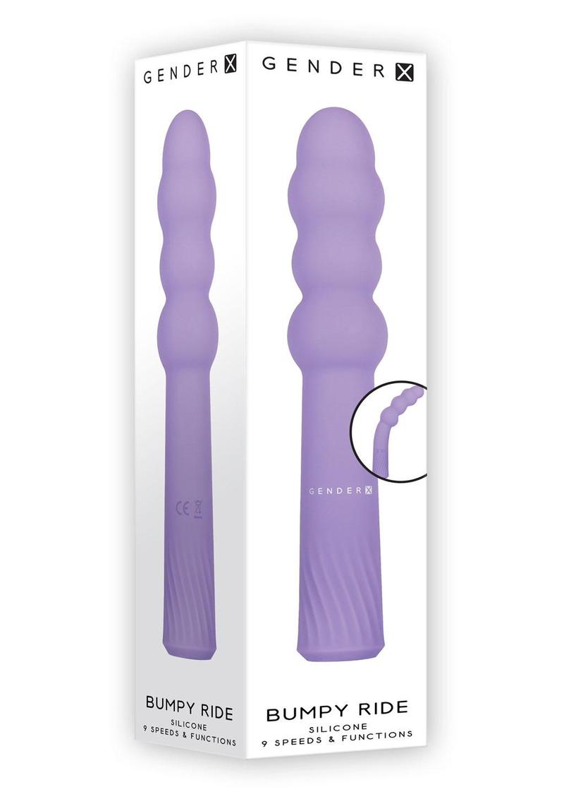 Gender X Bumpy Ride Rechargeable Silicone Vibrator
