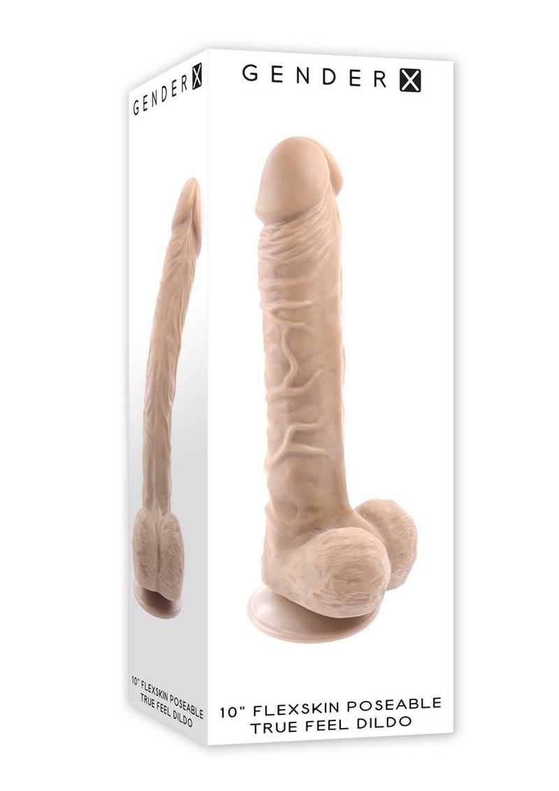 Gender X Flexskin Poseable True Feel Dildo