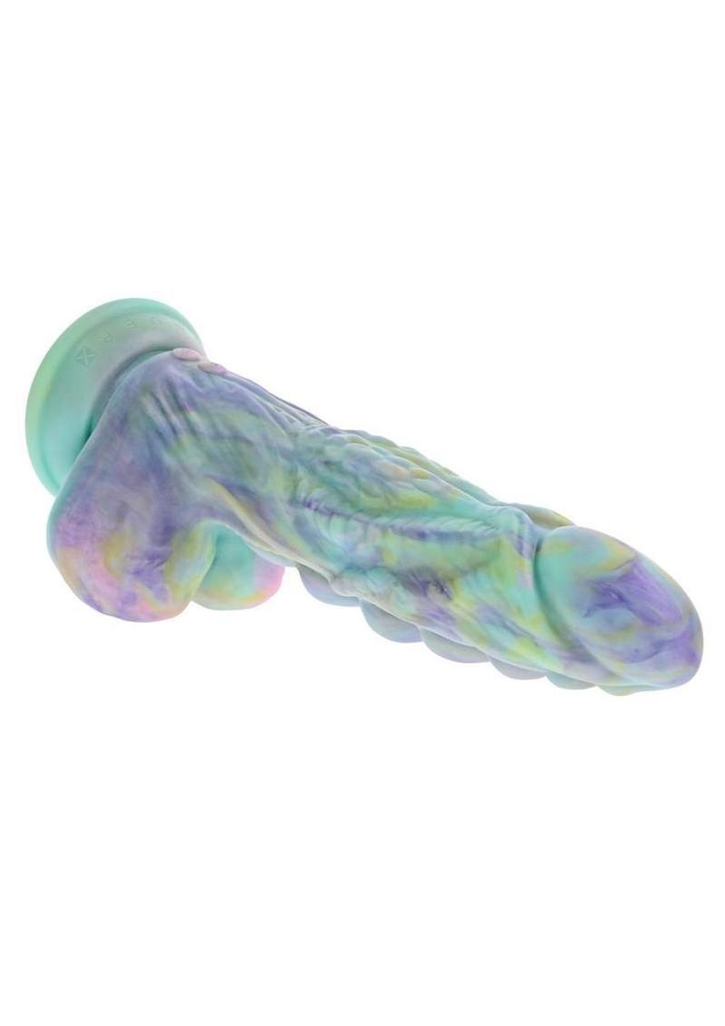 Gender X Monster's Ball Rechargeable Silicone Thrusting Vibrating Dildo with Remote