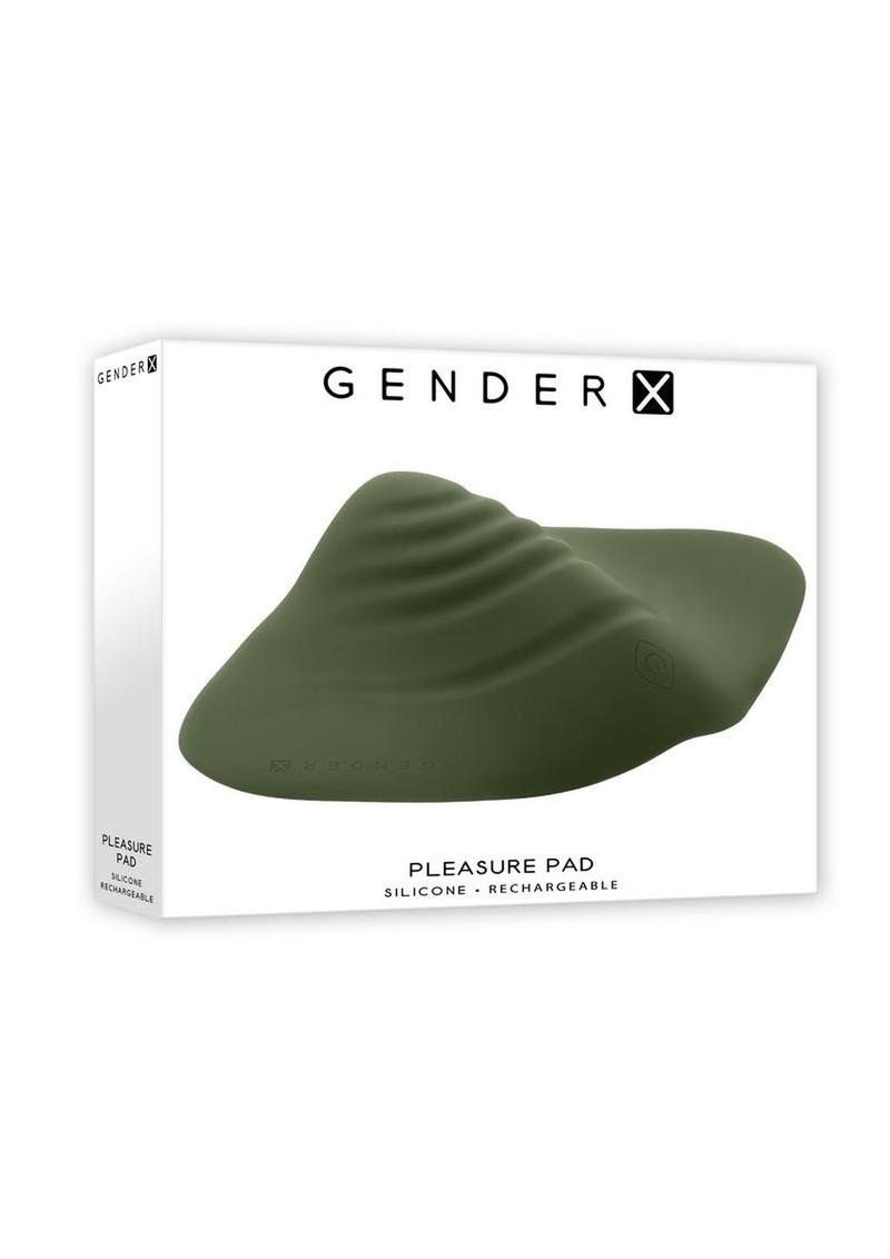 Gender X Pleasure Pad Rechargeable Silicone Clitoral Stimulator