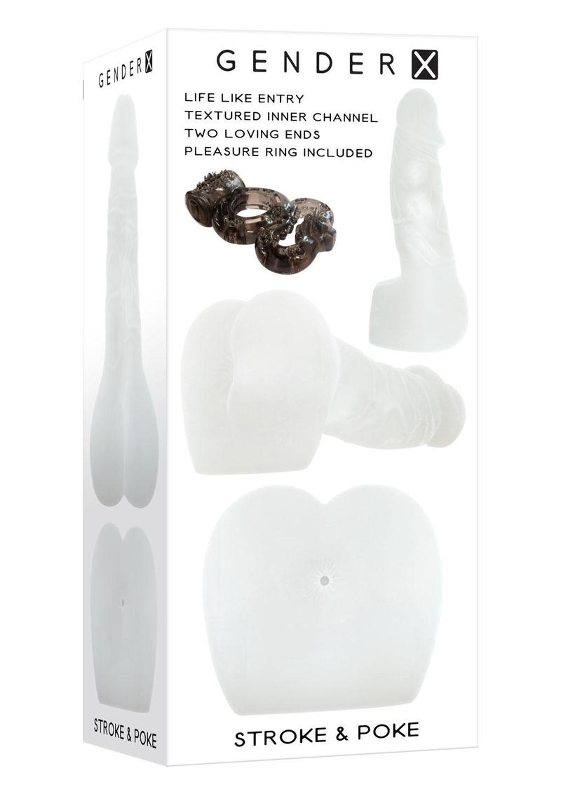 Gender X Stroke and Poke Vibrating Masturbator