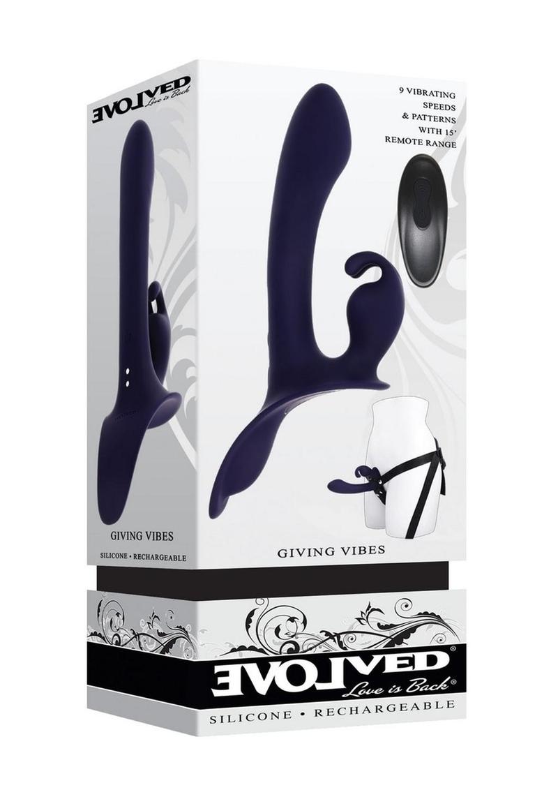Giving Vibes Rechargeable Silicone Triple Vibrator
