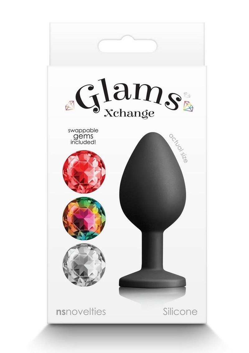 Glams Xchange Round Silicone Anal Plug