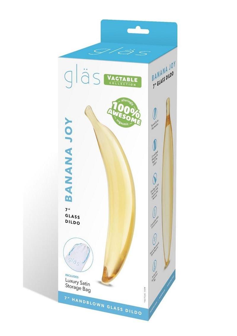 Glas Banana Joy Glass Dildo