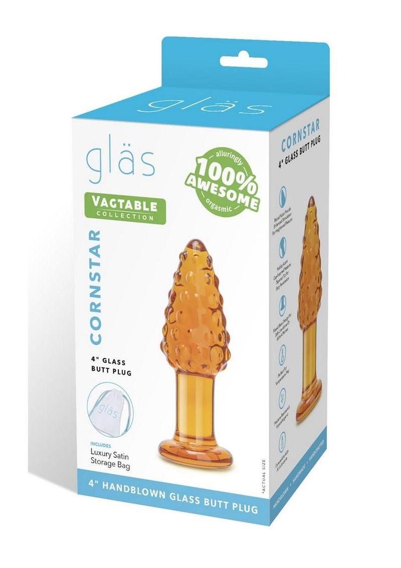 Glas Cornstar 4 Glass Butt Plug