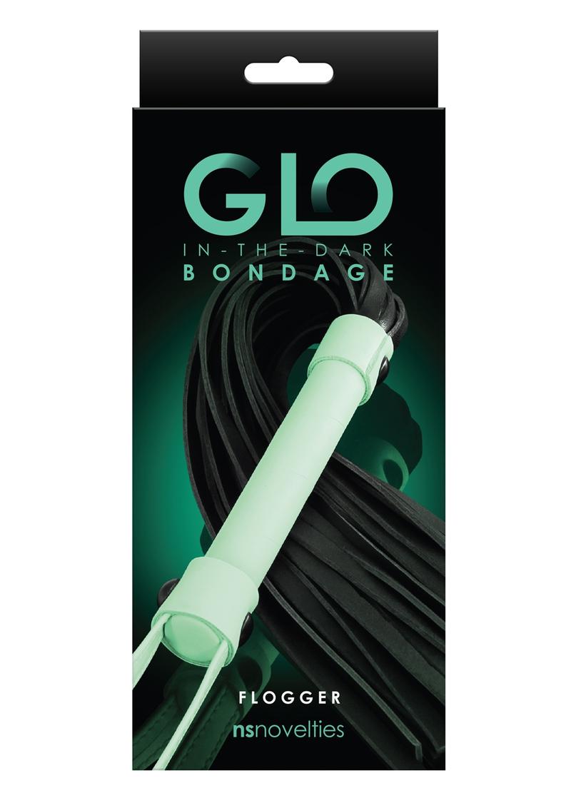 Glo Bondage Glow In The Dark Flogger