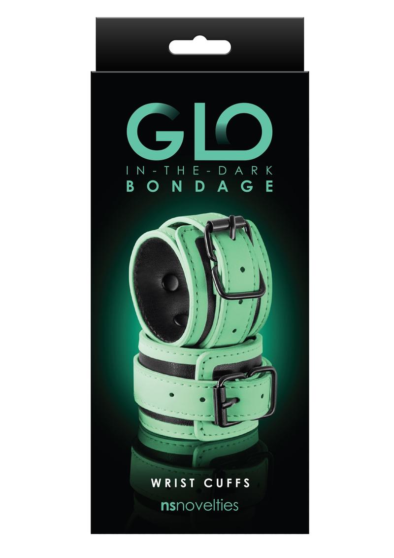 Glo Bondage Glow In The Dark Wrist Cuff