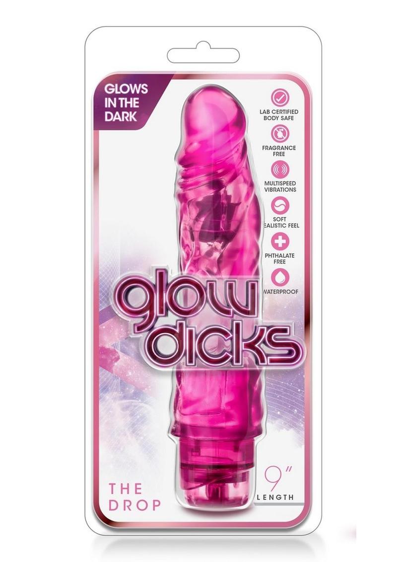 Glow Dicks The Drop Vibrating Dildo
