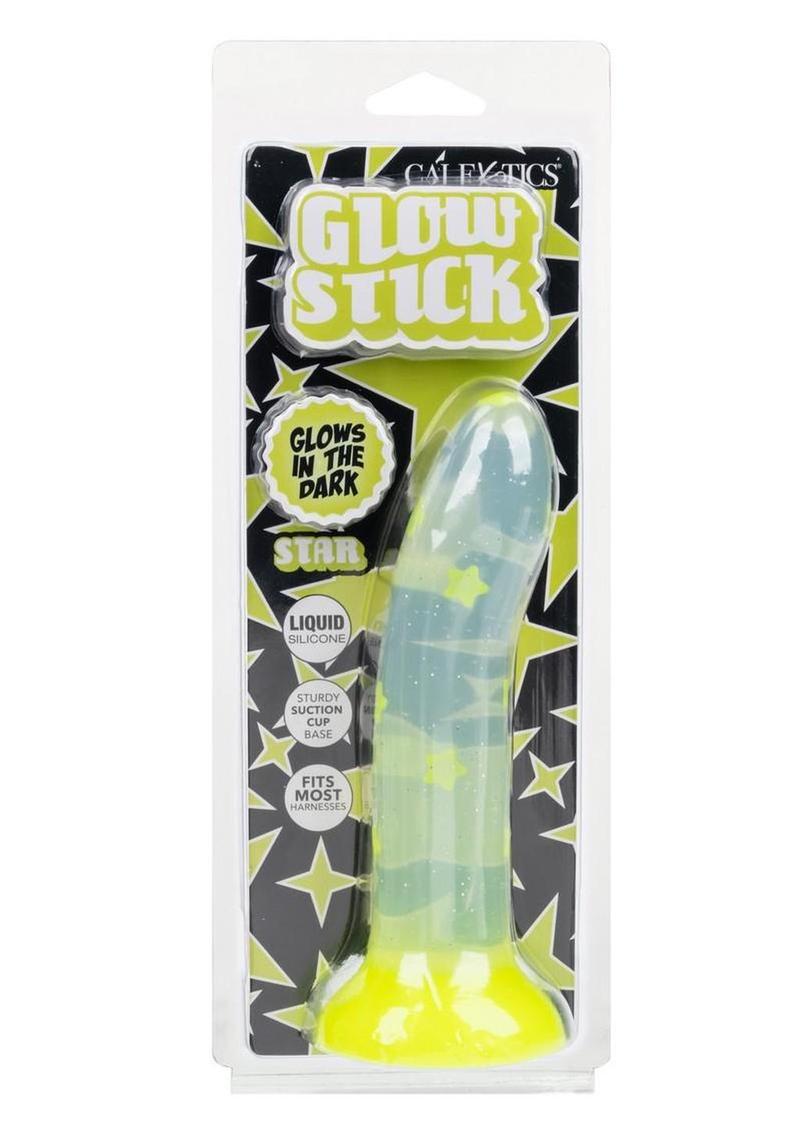 Glow Stick Star Silicone Glow In The Dark Dildo