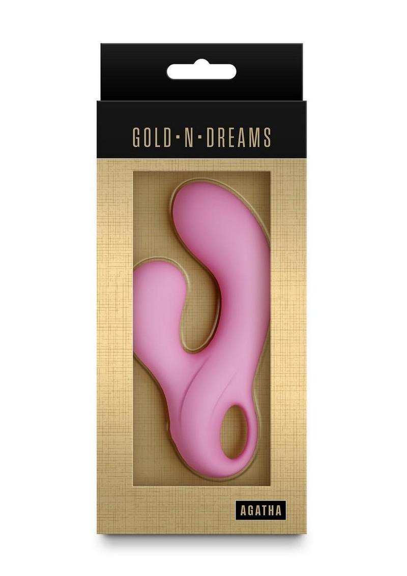 Gold-N-Dreams Agatha Rechargeable Silicone Rabbit Vibrator