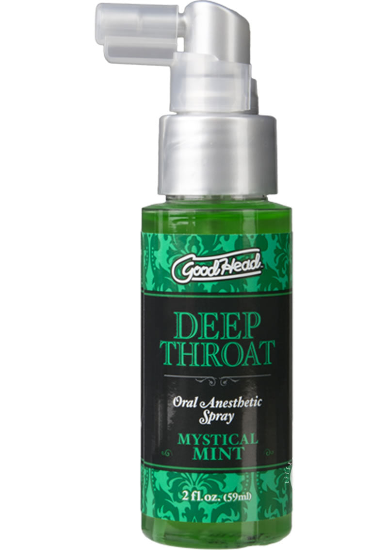 Goodhead Deep Throat Oral Anesthetic Spray Mystical Mint
