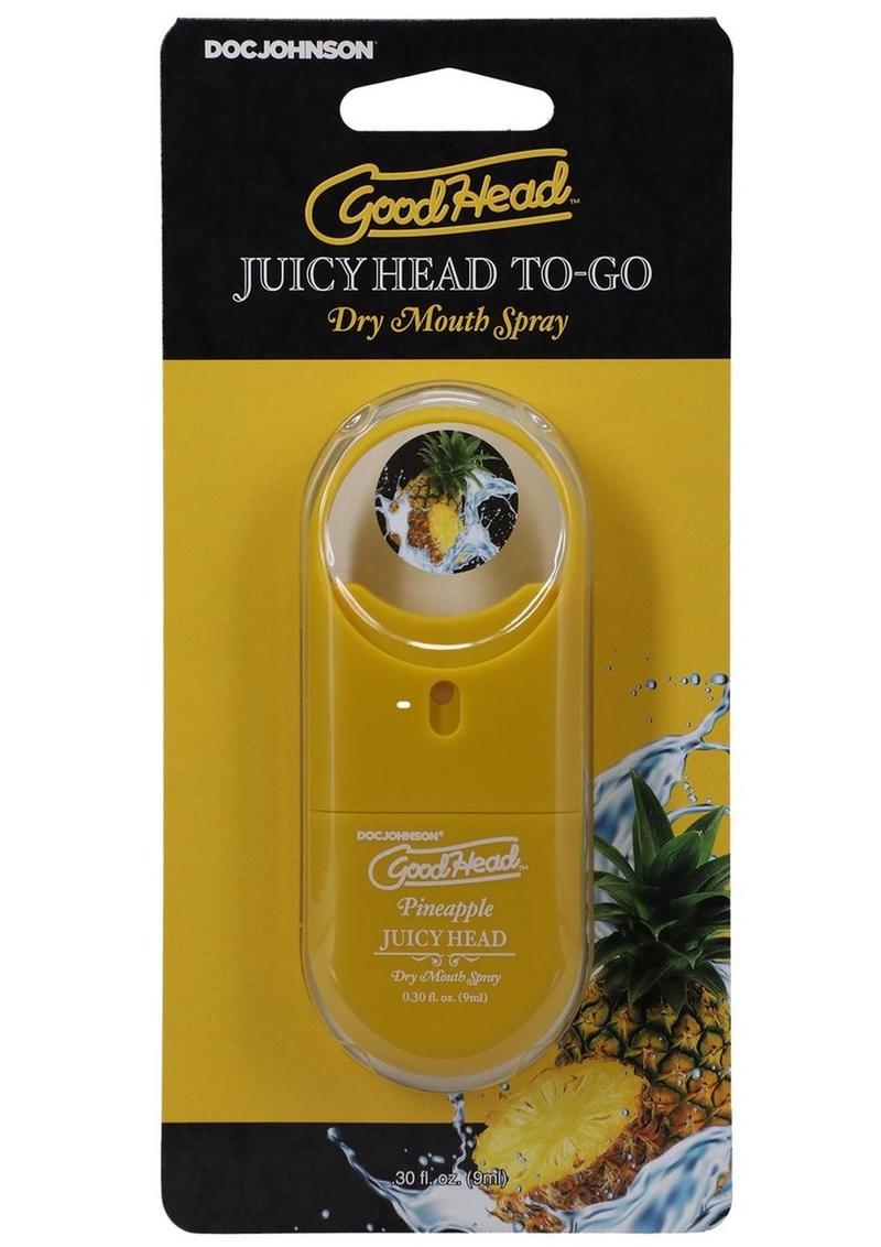 Goodhead Juicy Head Dry Mouth Spray To-Go Pineapple