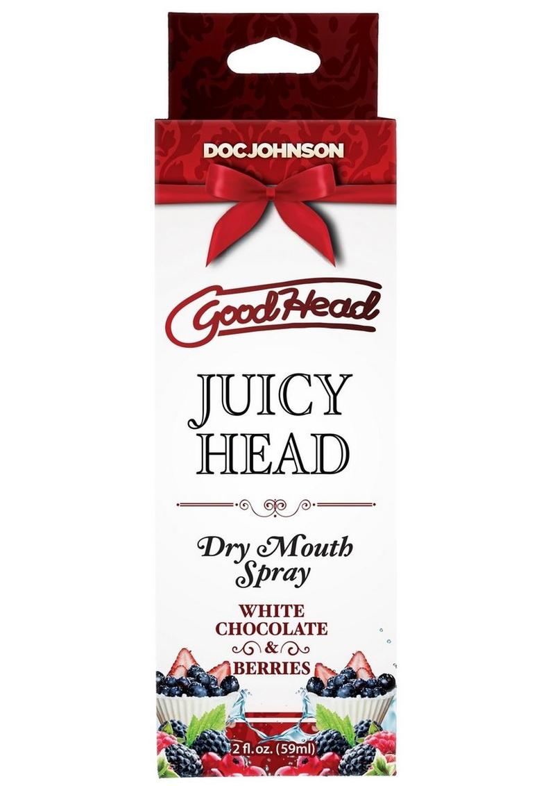 Goodhead Juicy Head Dry Mouth Spray - White Chocolate and Berries