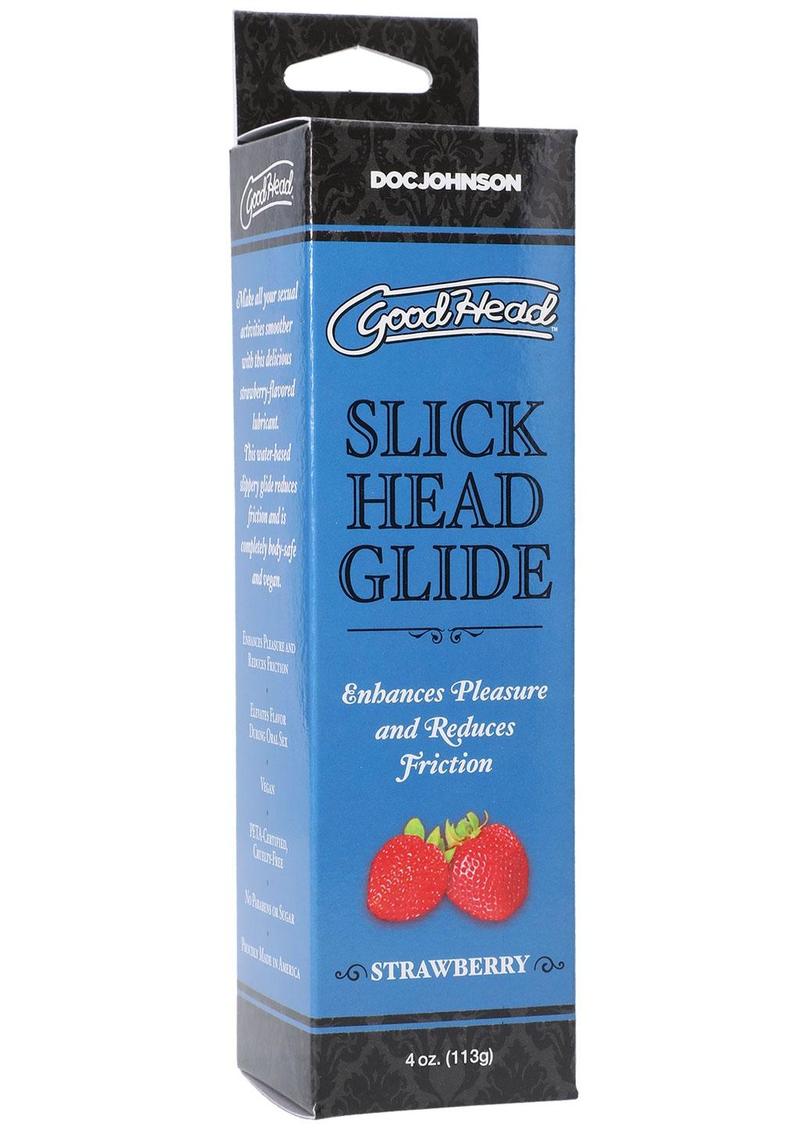 Goodhead Slick Head Glide Water Based Flavored Lubricant Strawberry
