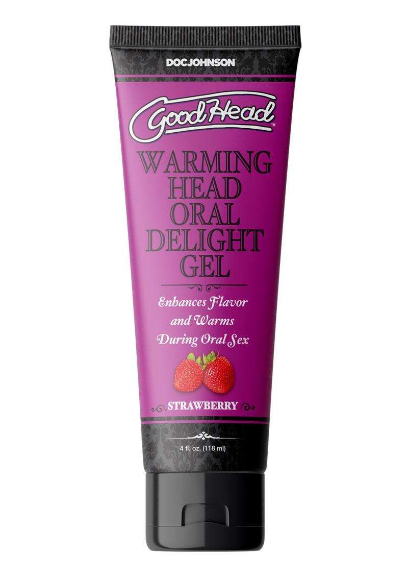 Goodhead Warming Head Oral Delight Gel Flavored Strawberry