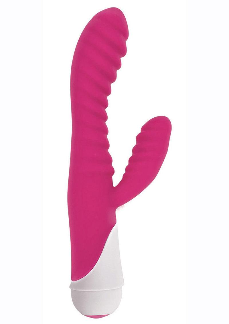 Gossip Celia 20x Ribbed Silicone Rabbit Vibrator