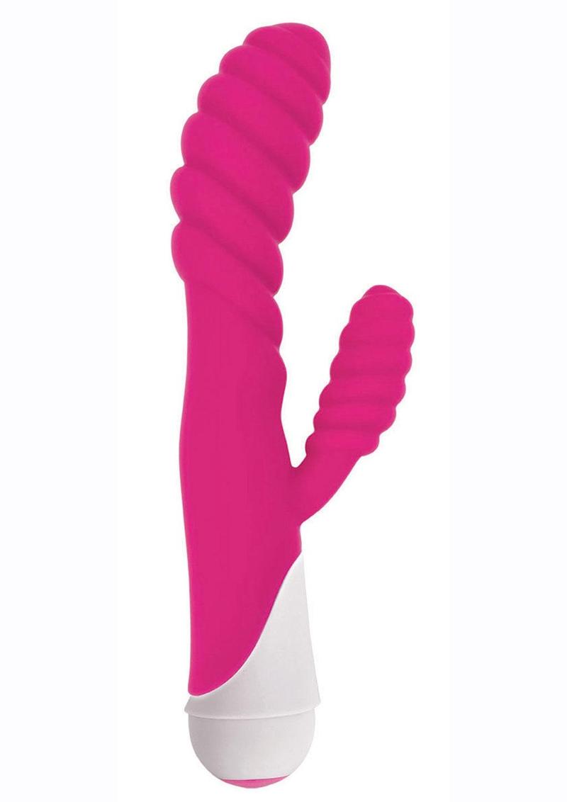 Gossip Diana 20x Rippled Silicone Rabbit Vibrator