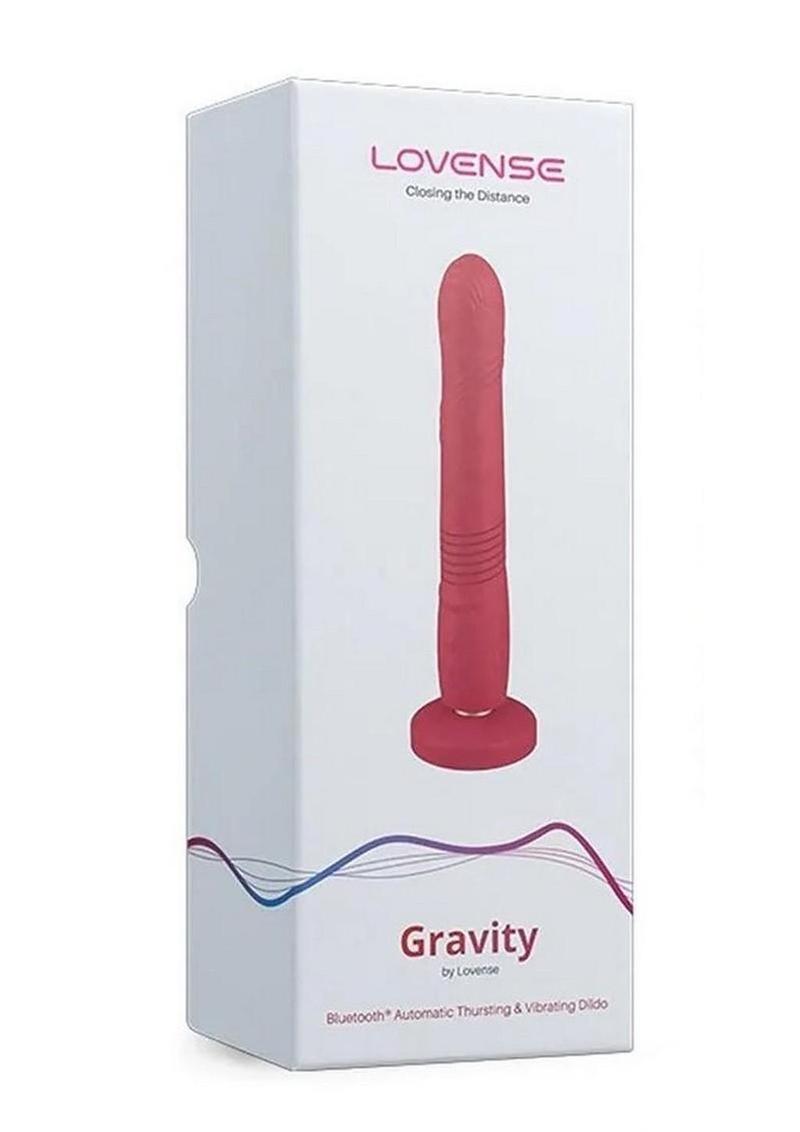Gravity Remote App Thrusting Rechargeable Silicone Dildo