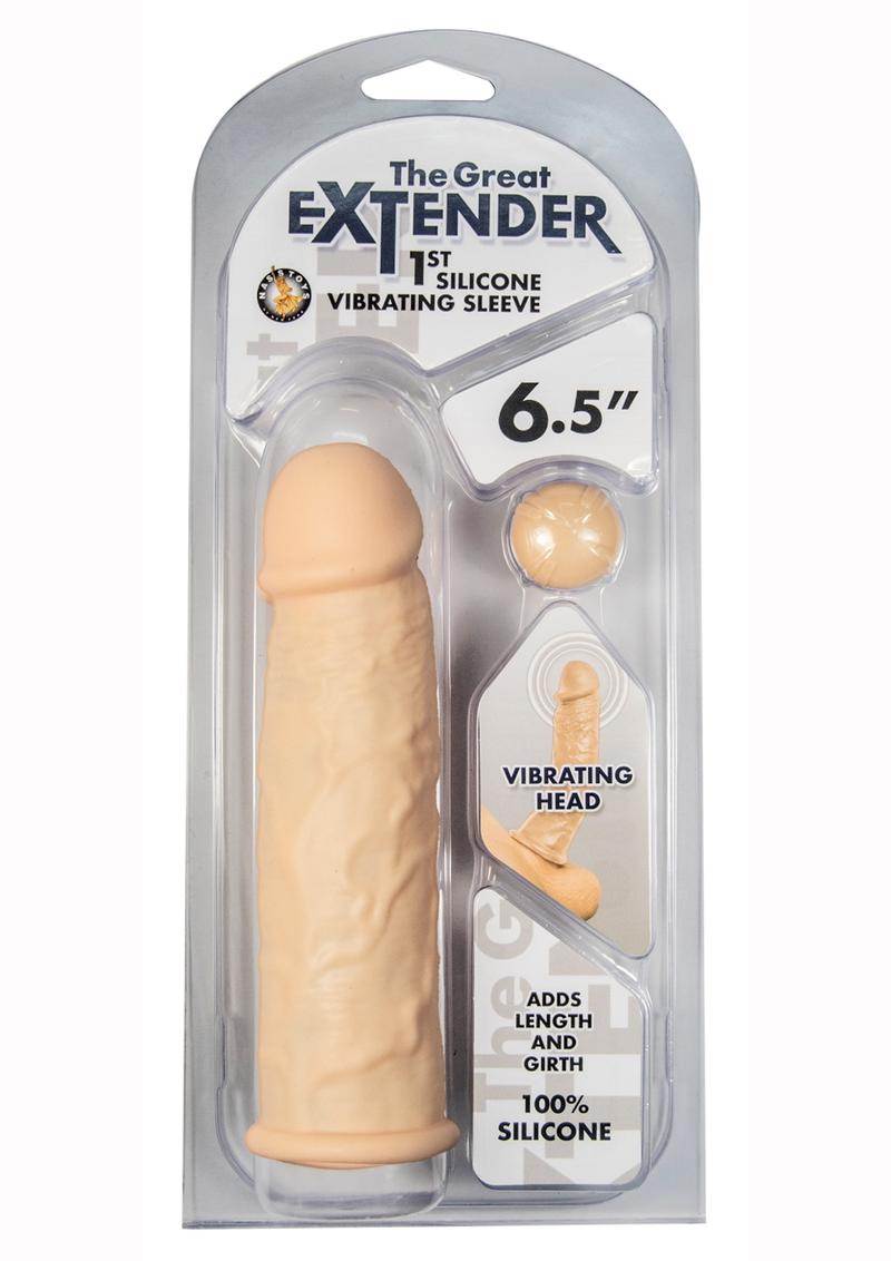Great Extender 1st Silicone Vibrating Sleeve