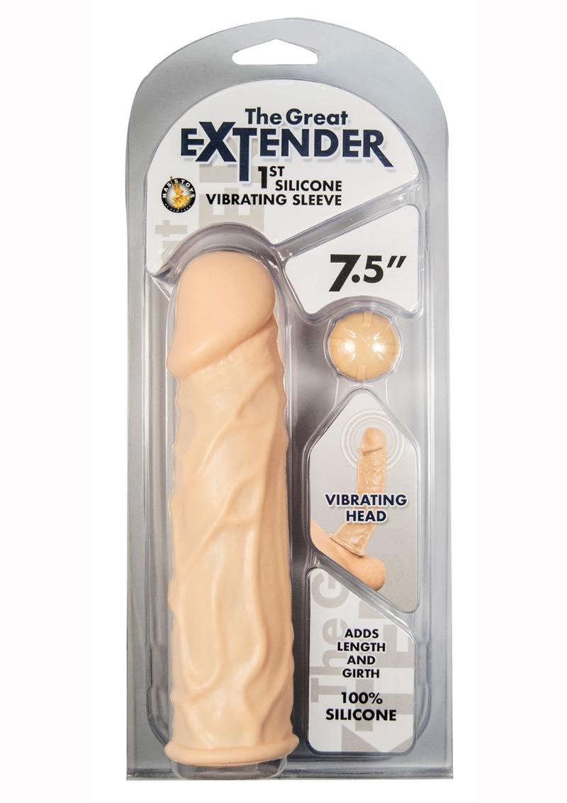 Great Extender 1st Silicone Vibrating Sleeve