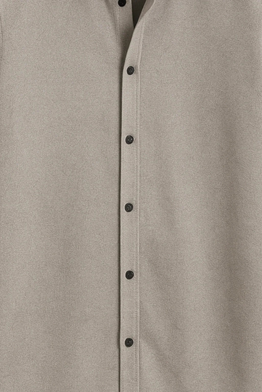 Men's Grey Color Premium Full Sleeve Shirt