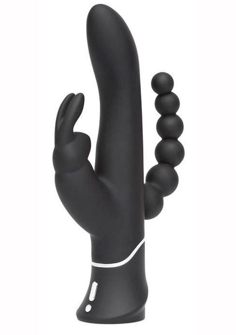 Happy Rabbit Triple Curve Silicone Rabbit Vibrator