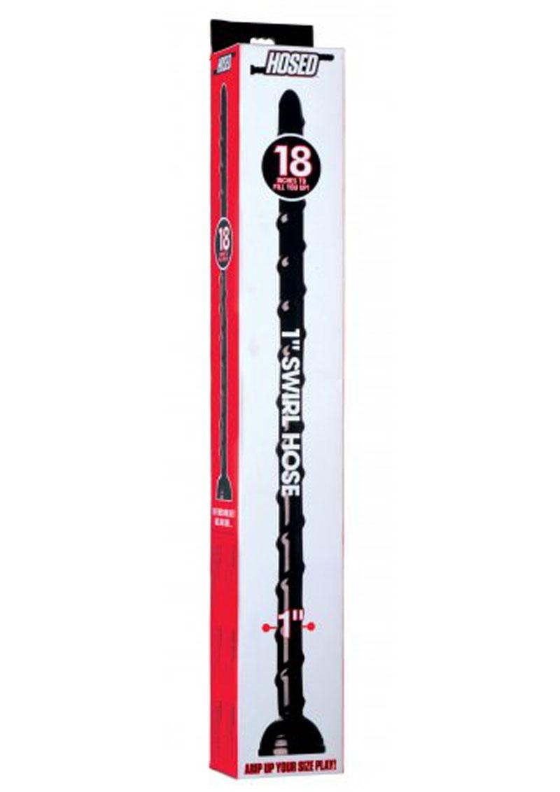 Hosed Swirl Hose 1in - 18in Long