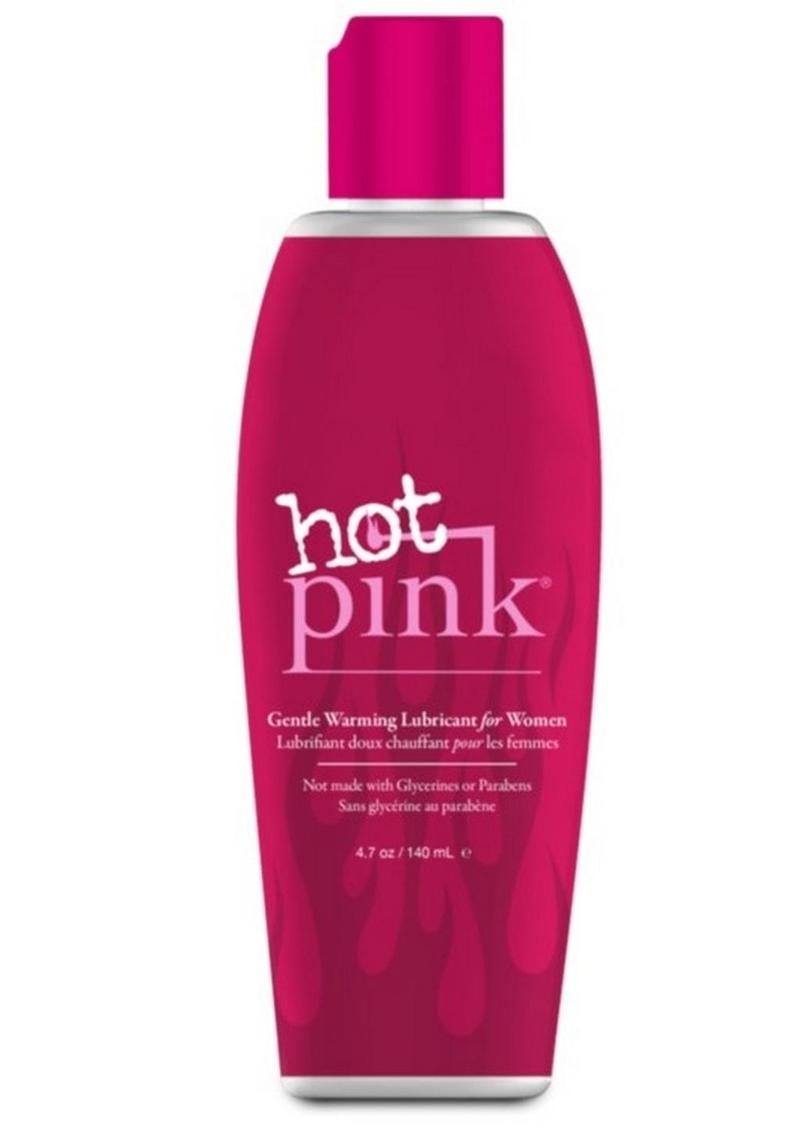 Hot Pink Water Based Warming Lubricant