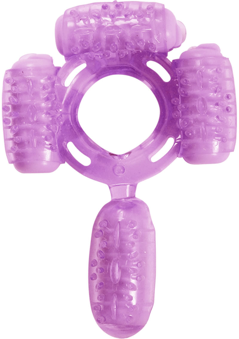 Humm Dinger Super Quad Vibrating Cock Ring