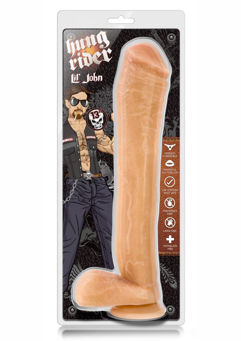 Hung Rider Lil John Dildo with Balls