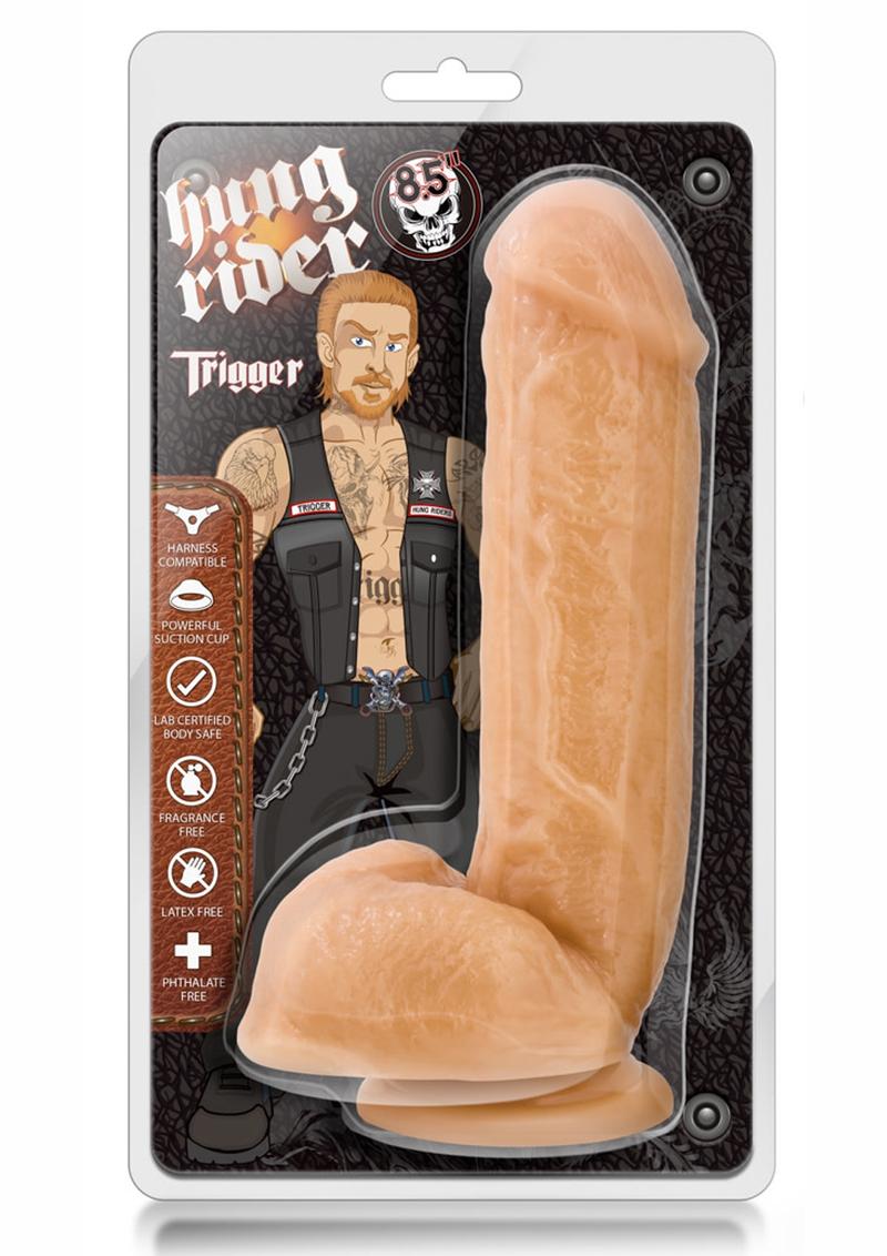 Hung Rider Trigger Dildo with Balls