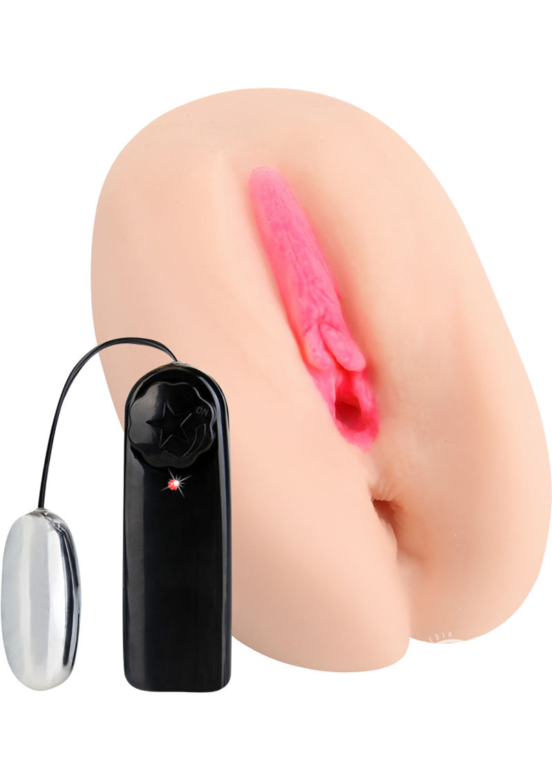 Hustler Alexis Texas Vibrating Pussy and Ass Masturbator with Remote Control Bullet