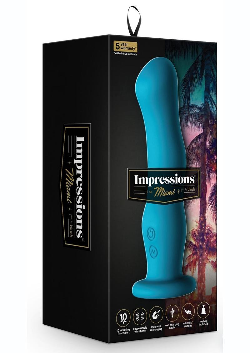 Impressions Miami Rechargeable Silicone Vibrator