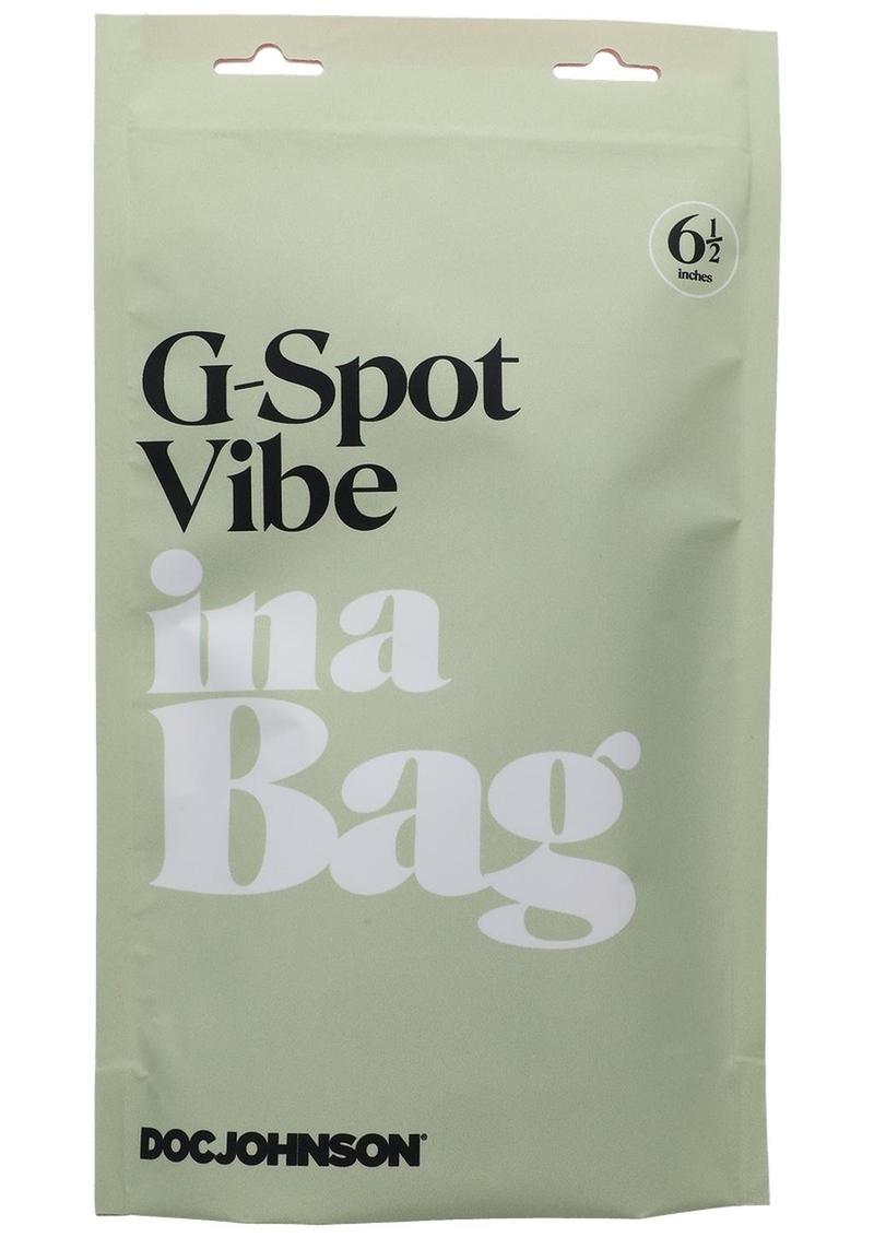 In A Bag Silicone Rechargeable G-Spot Vibrator