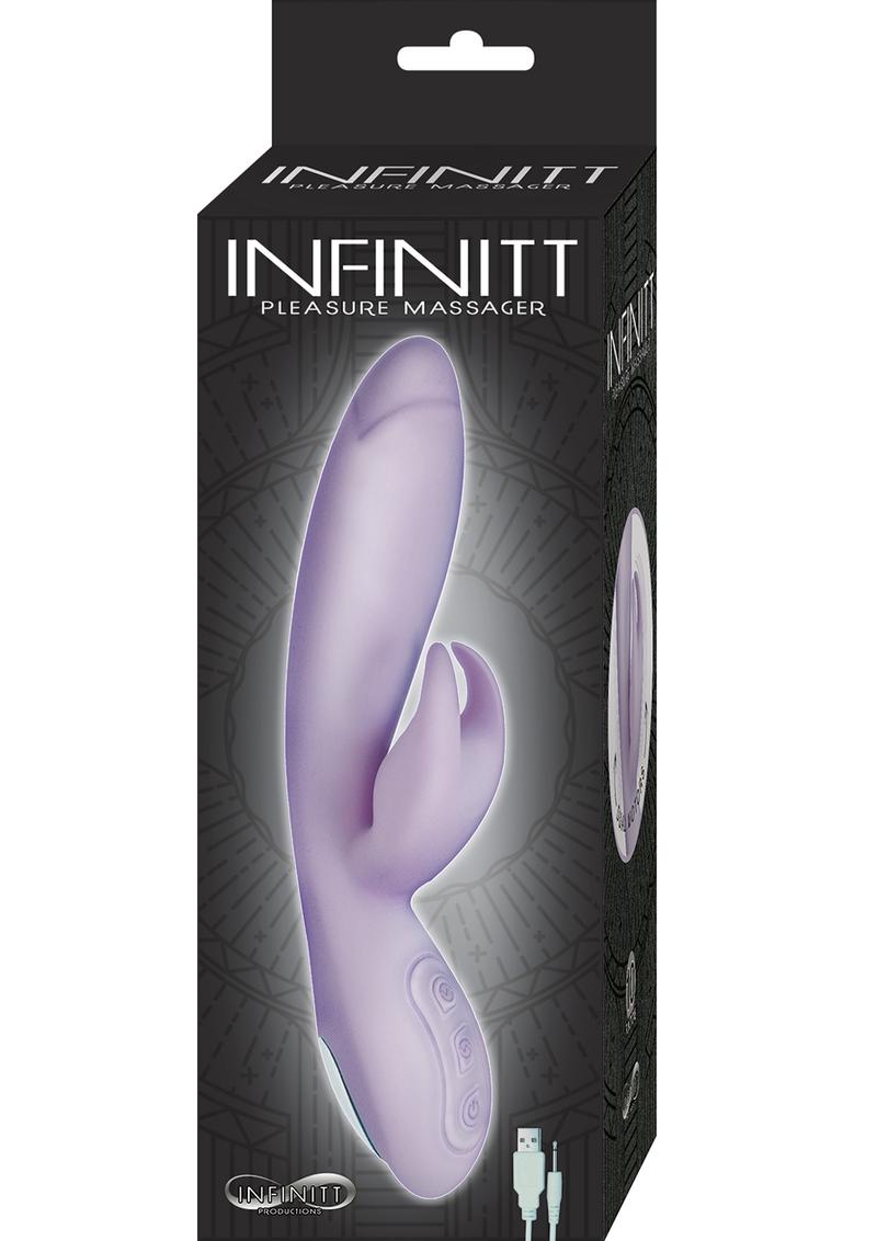 Infinitt Pleasure Massager Silicone Rechargeable Vibrator