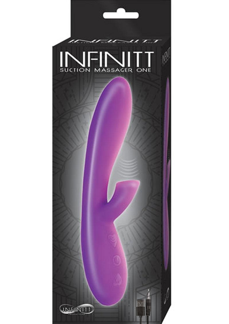 Infinitt Suction Massager One Rechargeable Silicone Vibrator