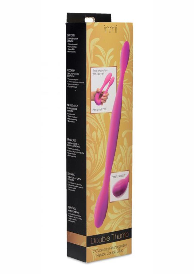 Inmi Double Thump 7x Flexible Rechargeable Silicone Dual Dildo