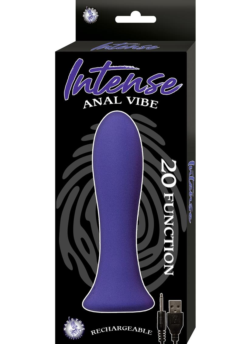 Intense Anal Vibe Silicone Rechargeable Vibrator