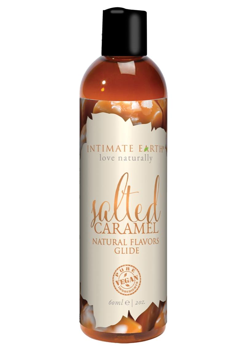 Intimate Earth Natural Flavors Glide Lubricant Salted Caramel
