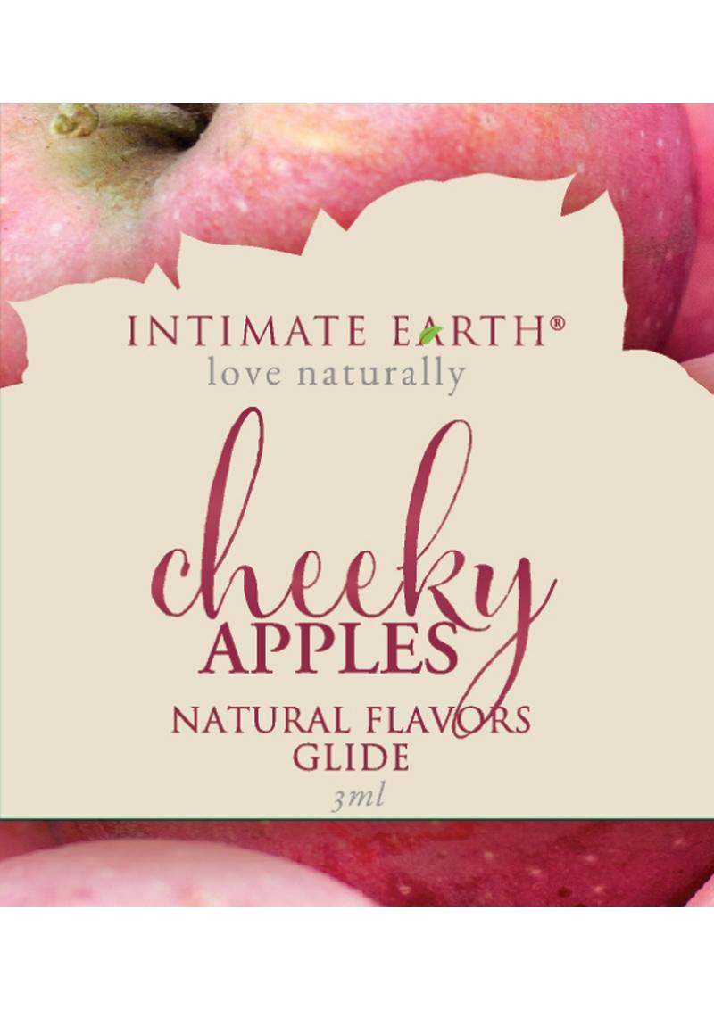 Intimate Earth Natural Flavors Glide Lubricant Cheeky Apples