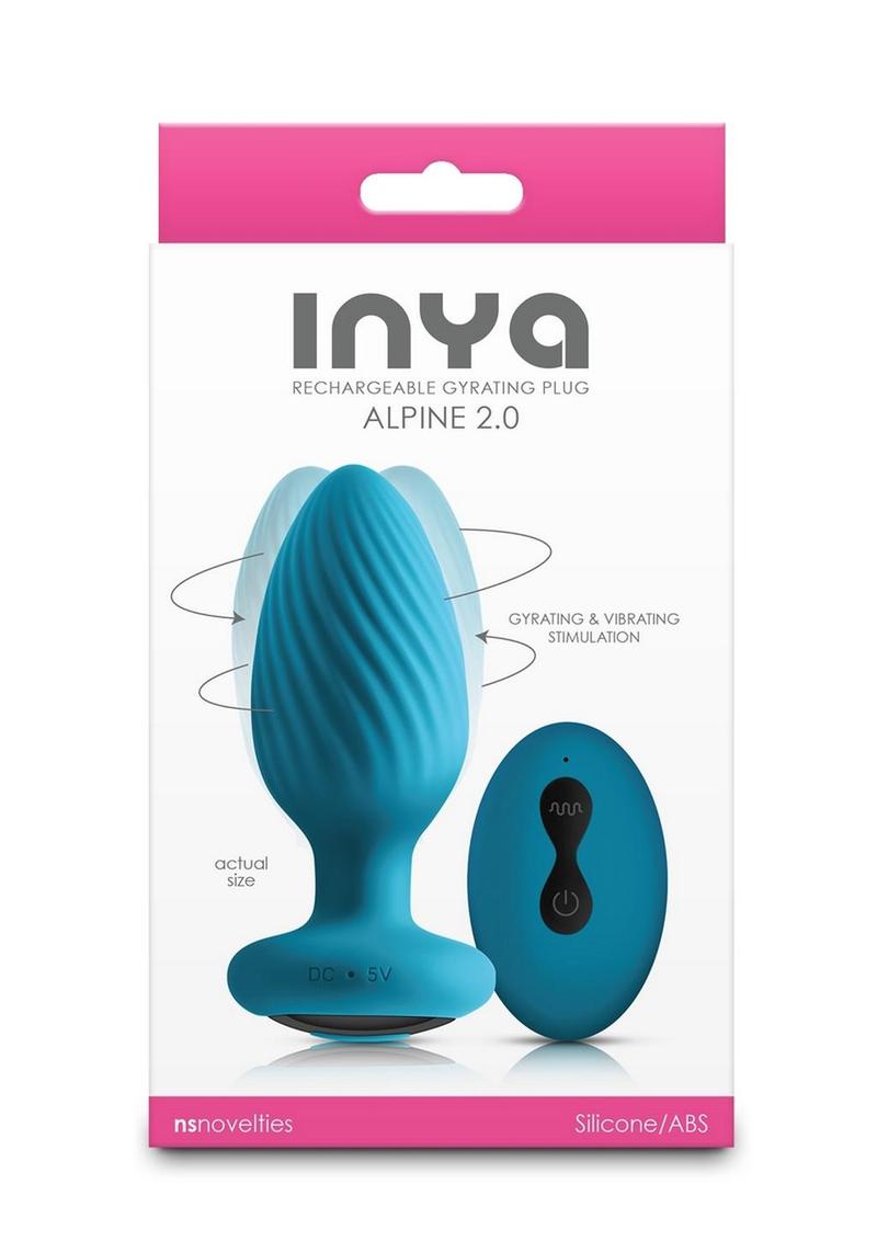 Inya Alpine 2.0 Rechargeable Silicone Remote Anal Plug