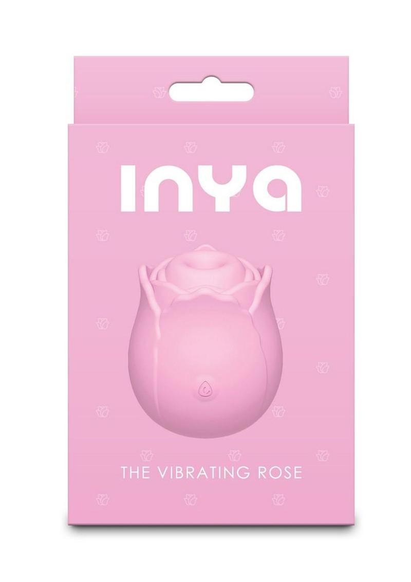 Inya The Vibrating Rose Rechargeable Silicone Clitoral Stimulator
