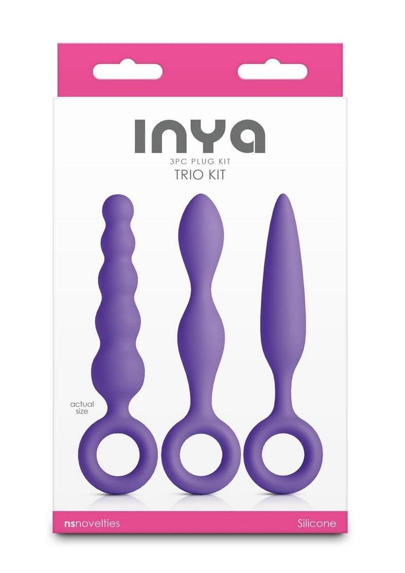 Inya Trio Silicone Anal Plug Kit