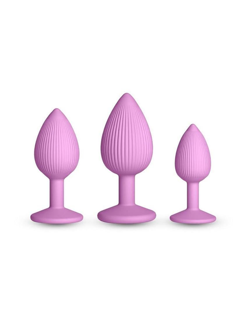 Inya Triple Ace Kit Silicone Lube Channel Anal Plugs