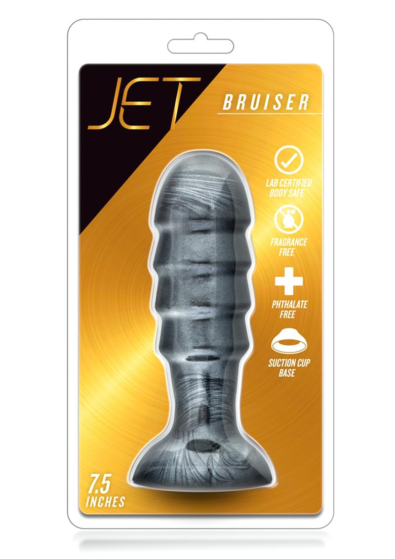 Jet Bruiser Butt Plug - Carbon Metallic