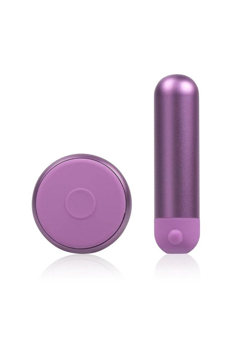 Jimmyjane Mini Chroma Metal Rechargeable Bullet with Remote