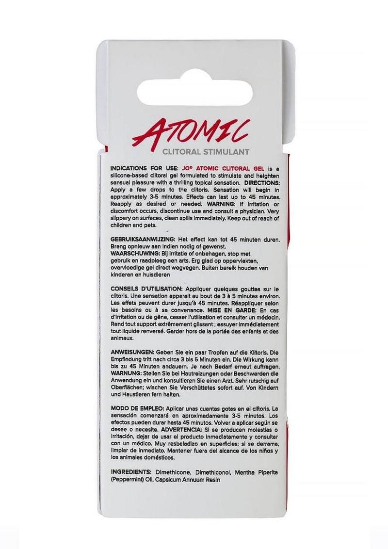 JO Atomic Silicone Clitoral Stimulant Gel